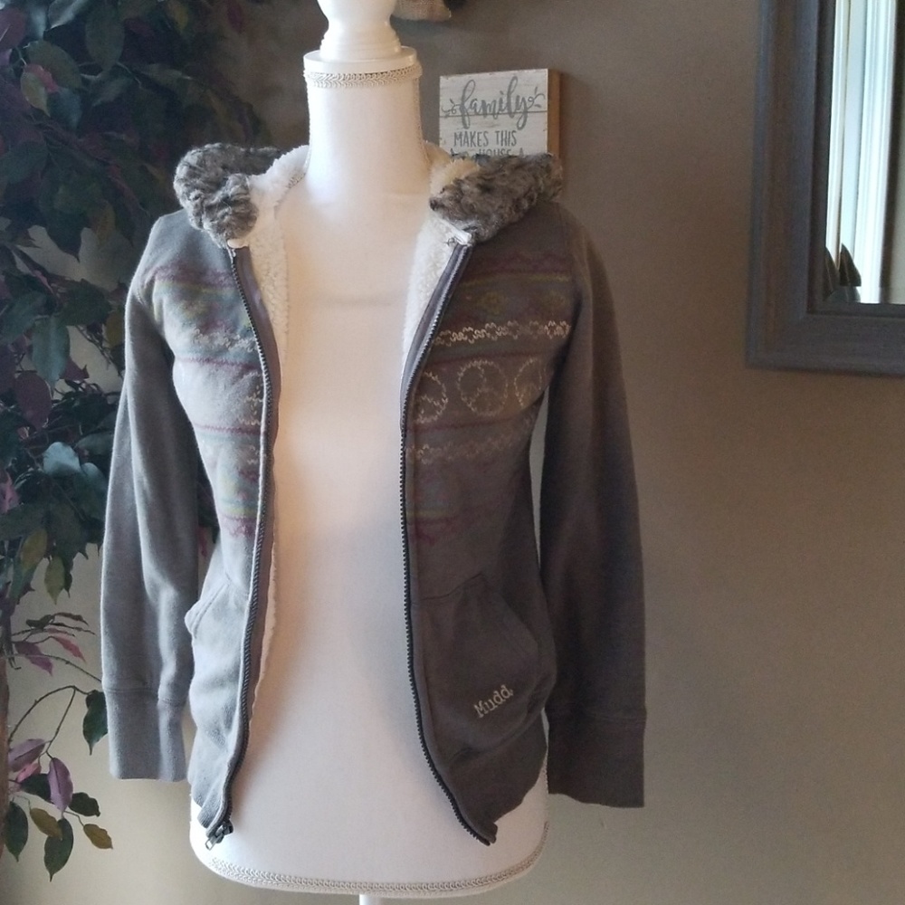 Girls Gray Mudd Jacket
